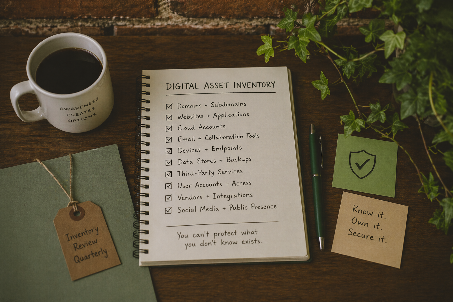 Conduct a Digital Asset Inventory for Your Business
